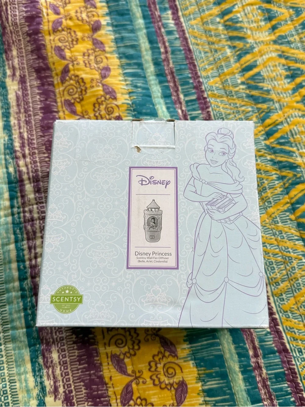 Disney Princess Scentsy Wall Fam Diffuser (Belle,Ariel, Cinderella)